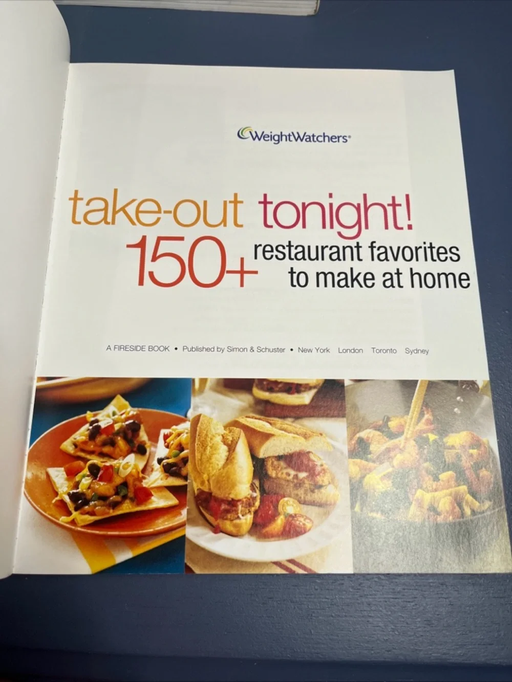 3 Weight Watchers softcover cookbooks W/quick and healthy recipe collections